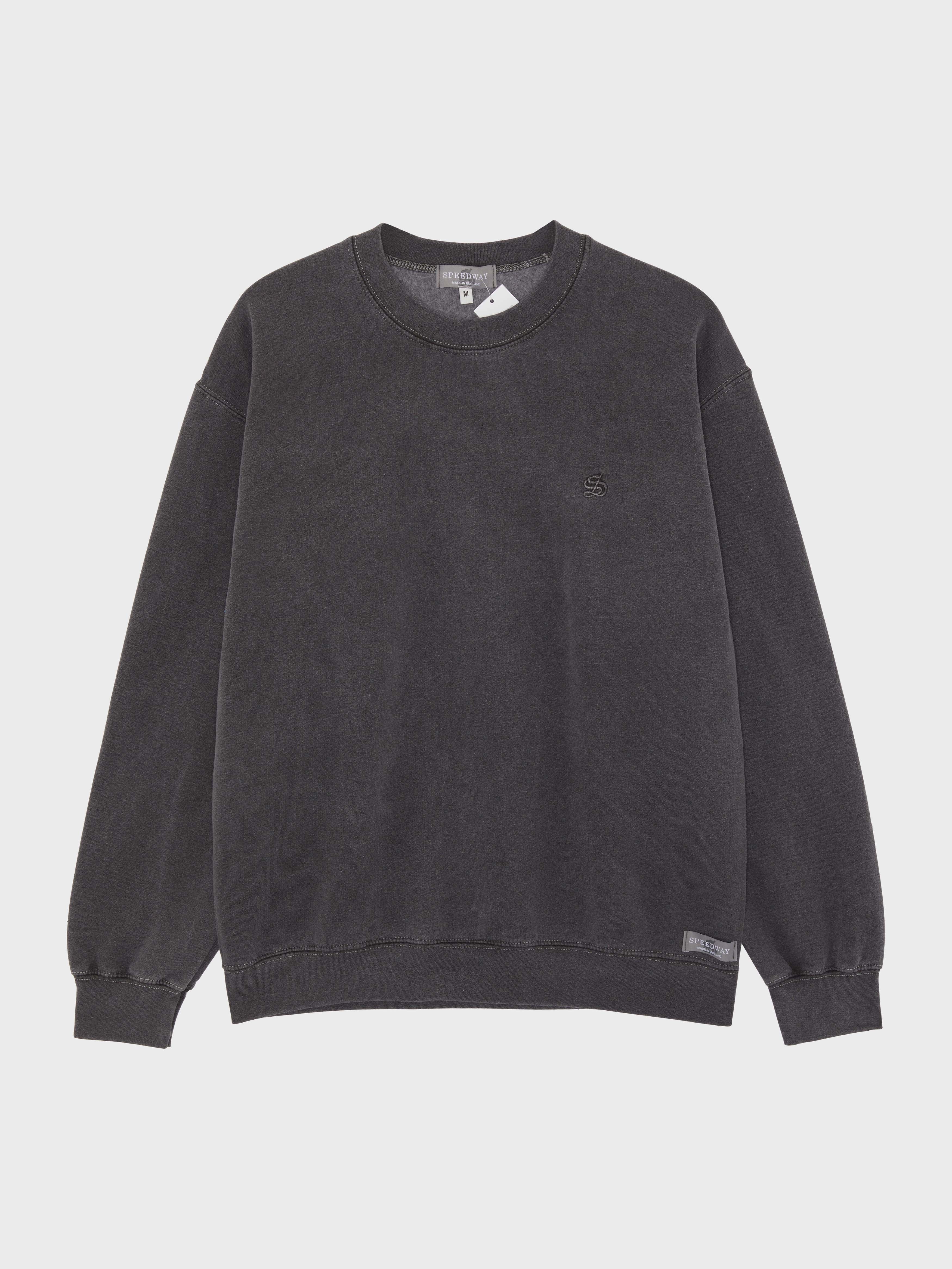 Speedway Classic Sweatshirt - Black Wash