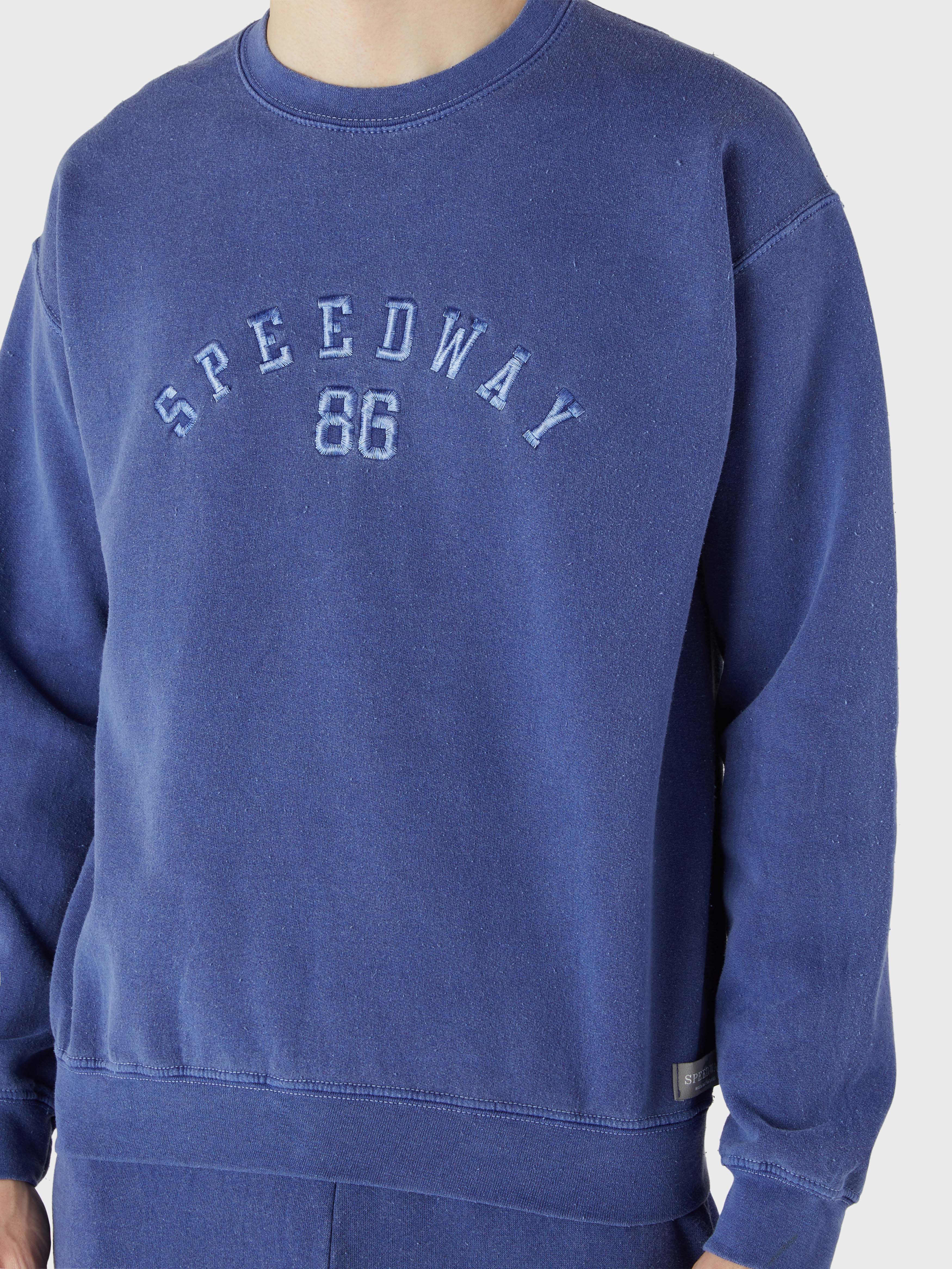Speedway 86 Classic Sweatshirt - Navy Wash