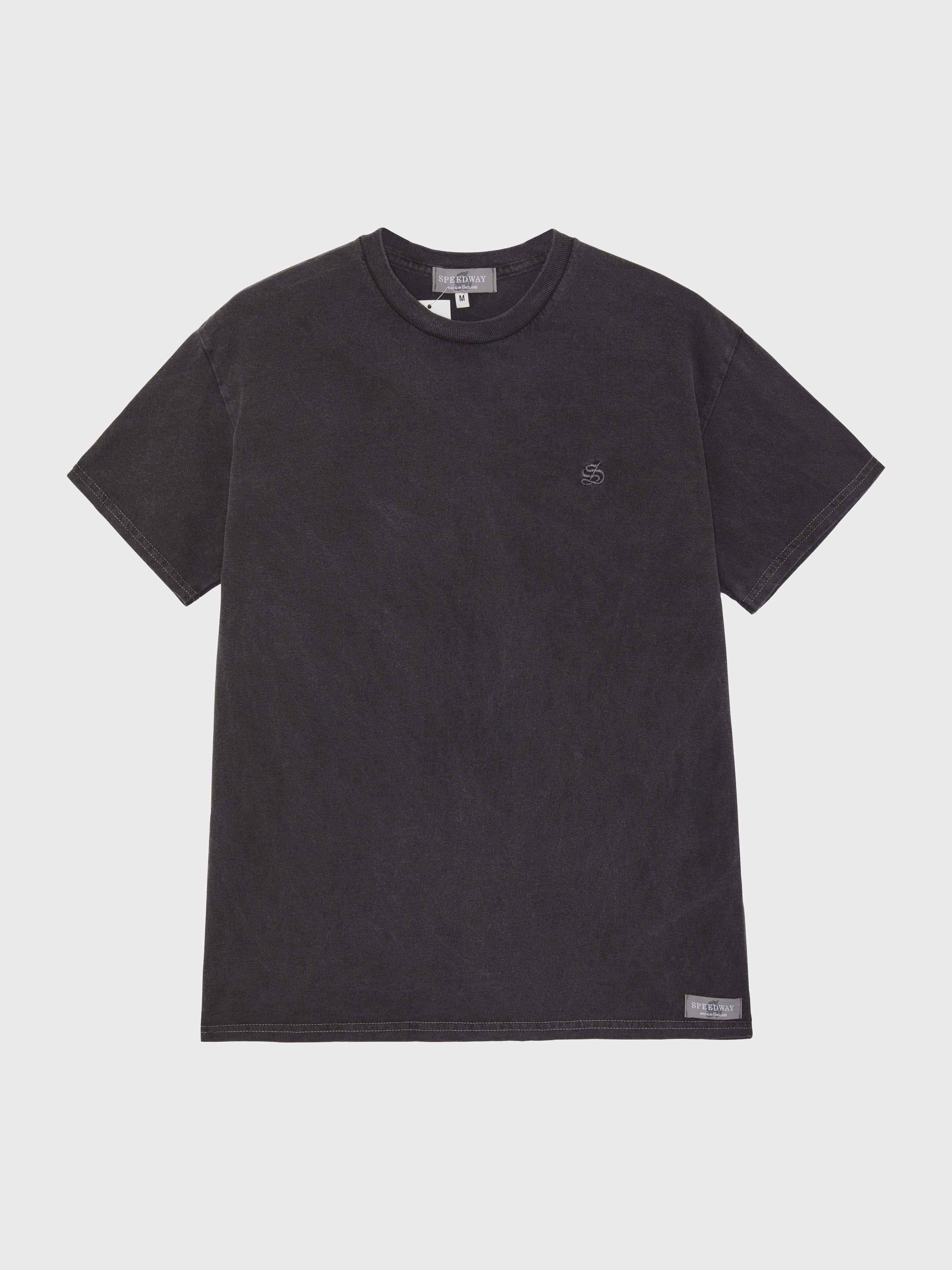 Classic Speedway Short Sleeve T-Shirt - Black Wash