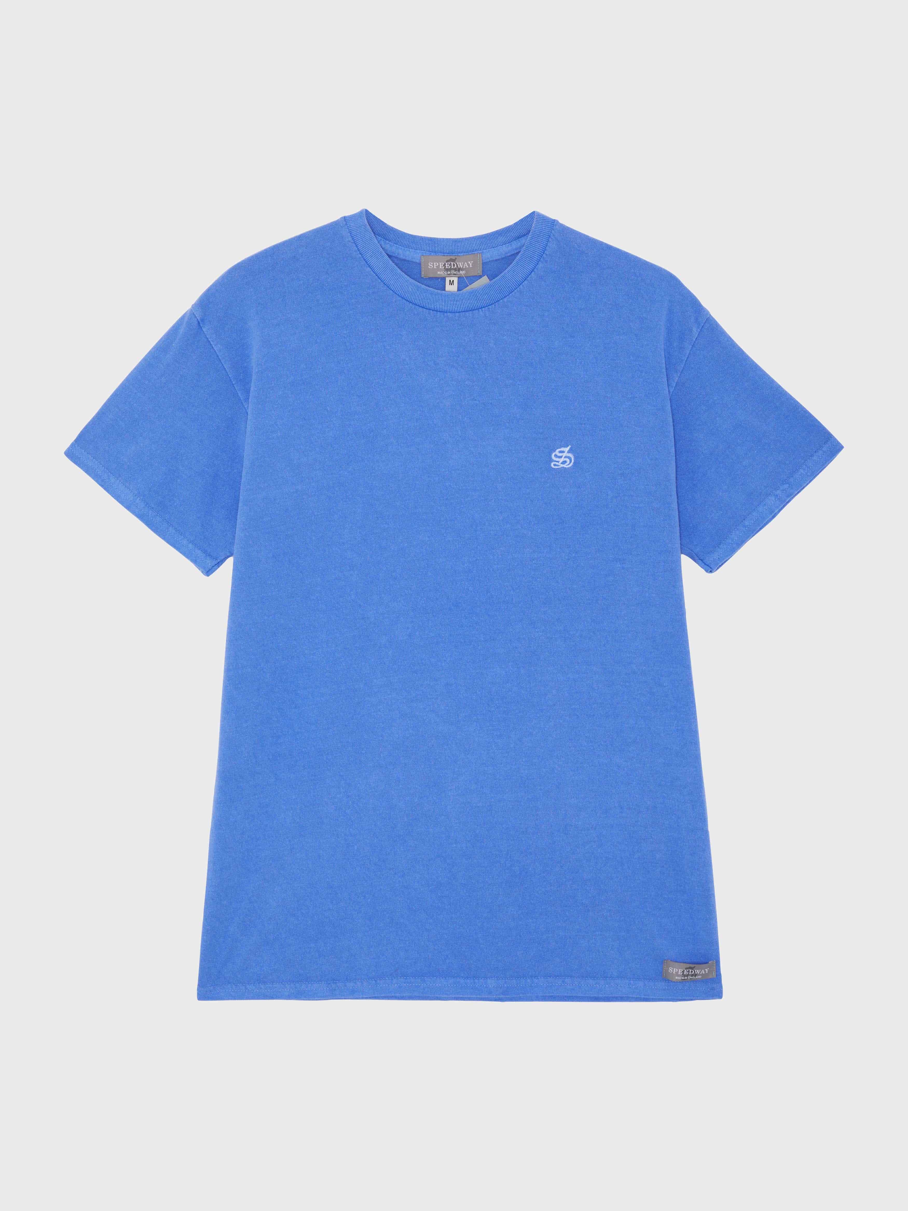 Classic Speedway Short Sleeve T-Shirt - Ocean Blue
