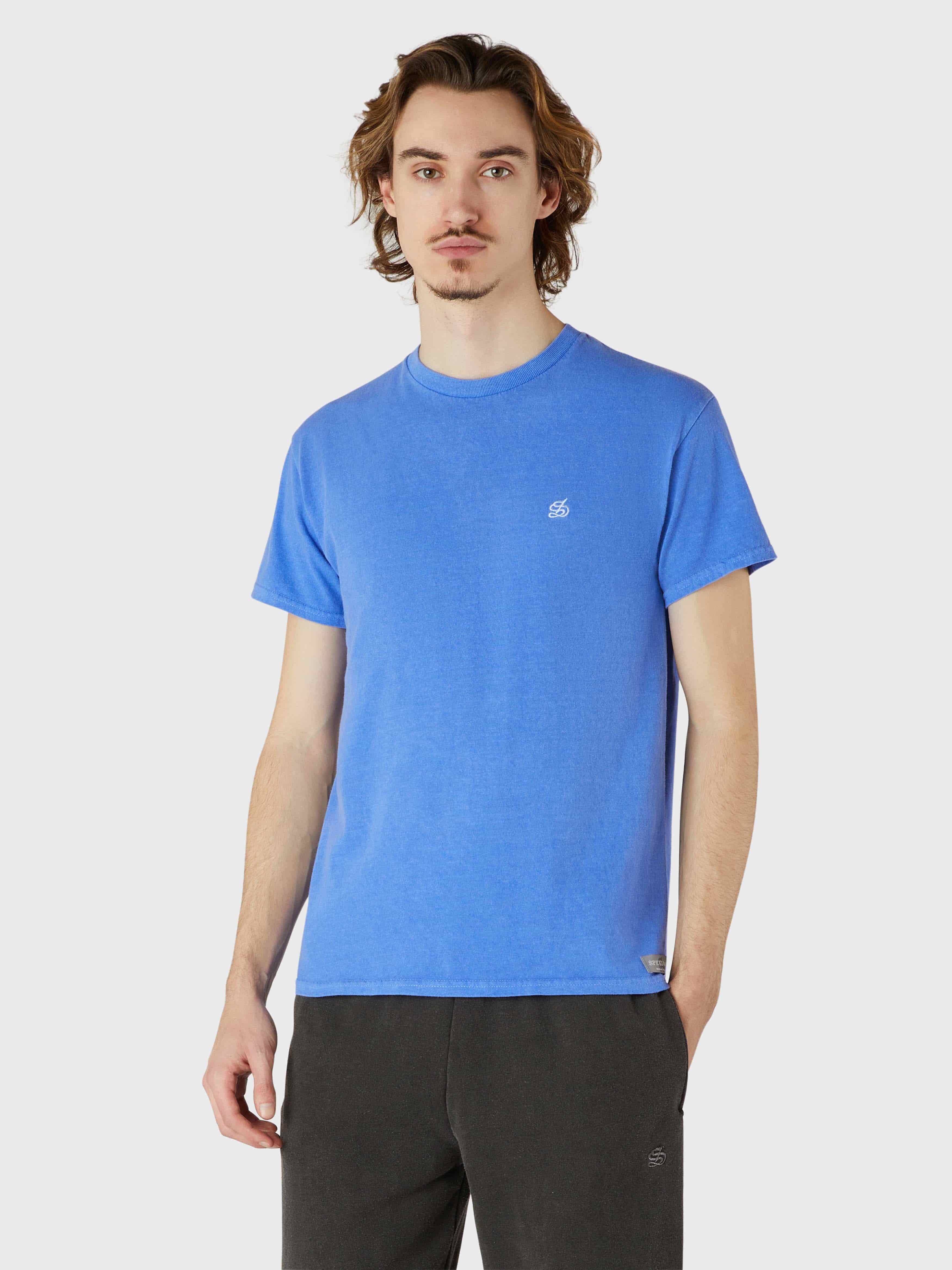 Classic Speedway Short Sleeve T-Shirt - Ocean Blue